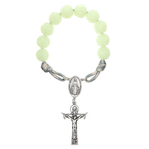 Luminous Rosebud One Decade Rosary - 8/pk