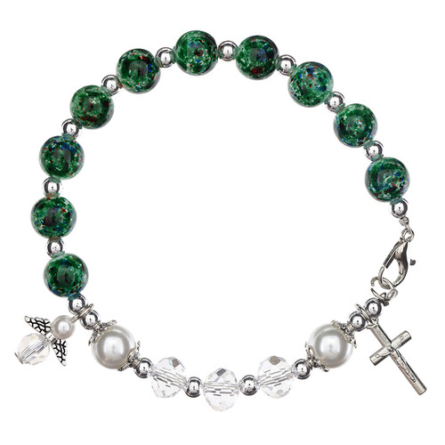 Appreciation Angel Rosary Bracelet - 10/pk