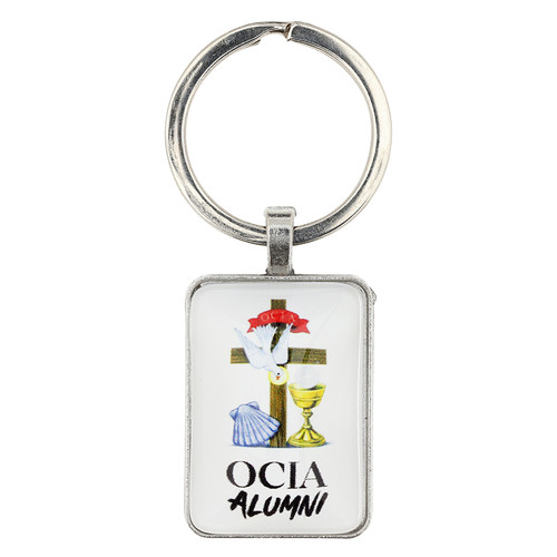 OCIA Alumni Epoxy Rectangle Key Chain - 12/pk