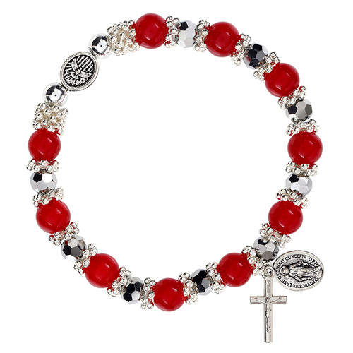 Come Holy Spirit Confirmation Rosary Bracelet -12/pk