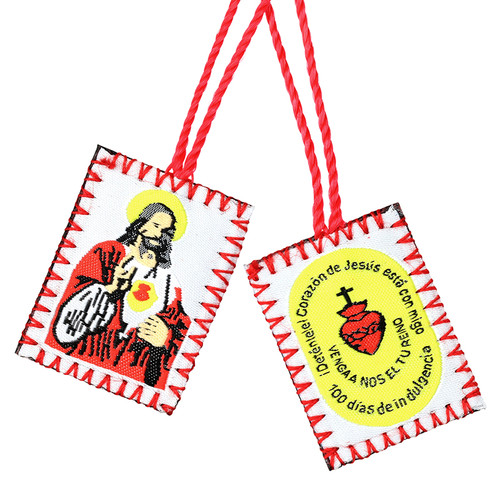 Sacred Heart Scapular - 12/pk