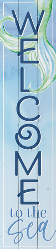 Porch Sign - Welcome To The Sea