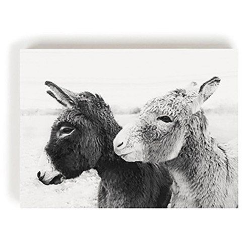 Heartland Home Collection Decorative Block - Donkeys