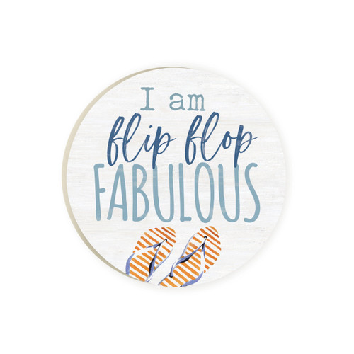 Car Coaster- Flip Flop Fabulous
