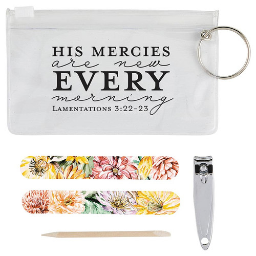 His Mercies Manicure Set - 6/pk