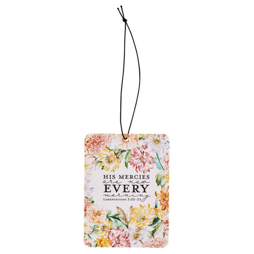 His Mercies Air Freshener - 12/pk