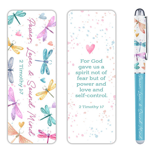 Love & Power Pen & Bookmark Set - 12/pk