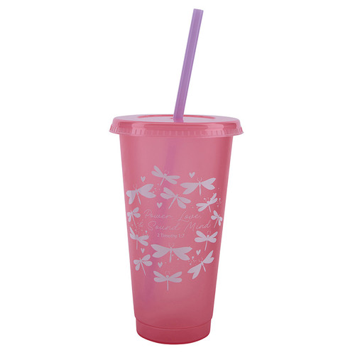 Love & Power Color Changing Tumbler - 12/pk