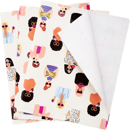 Wrapping Paper Sheet - Style Queen 3pk