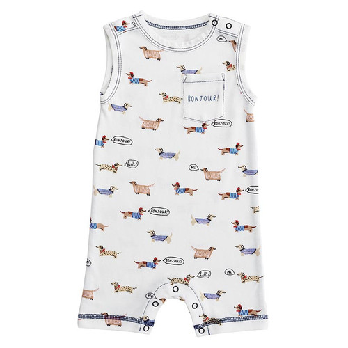 Tank Romper - Bonjour