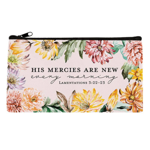 His Mercies Accessory Pouch - 6/pk