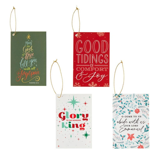 Mini Folding Christmas Cards - 40/pk