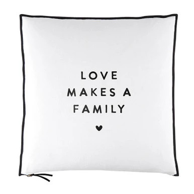 Euro Pillowcase - Love Makes A Family