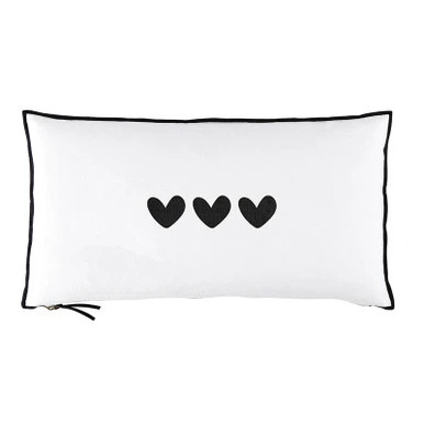 Lumbar Pillowcase - Hearts