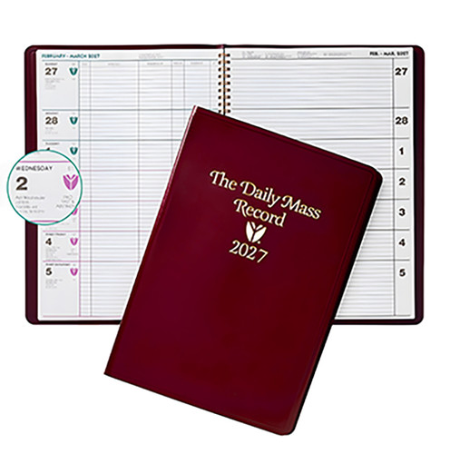 2027 Daily Mass Record Book
