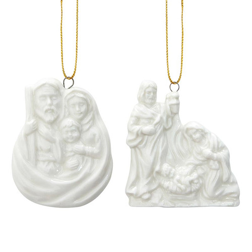 Nativity Ornament Assortment (2 Asst) - 16/pk