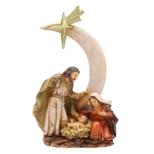 Bethlehem Star Nativity Figurine