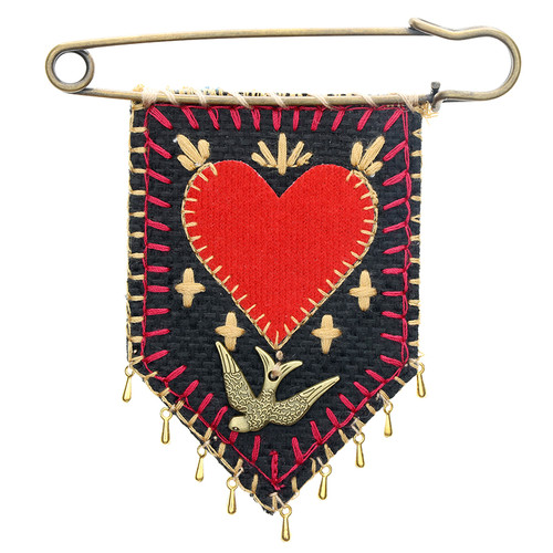 Holy Spirit Protection Pocket Brooch