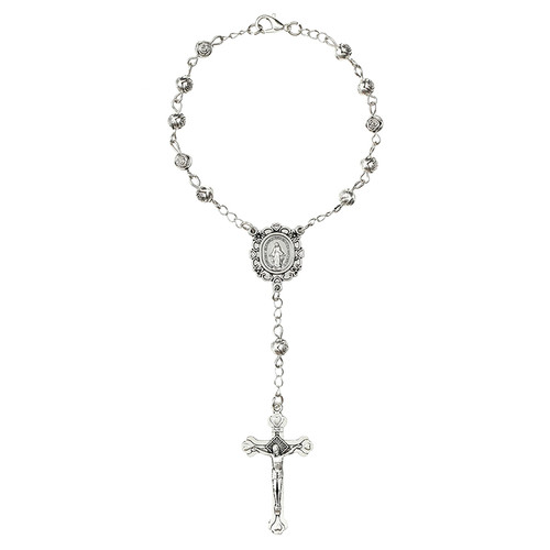 Miraculous Roses Auto Rosary - 8/pk