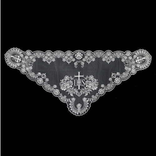White IHS and Cross Chapel Veil