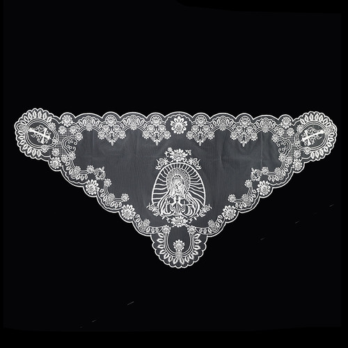 White Blessed Mother Chapel Veil