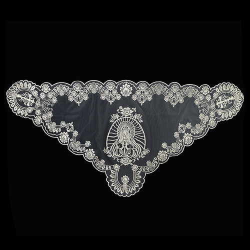 Champagne Blessed Mother Chapel Veil
