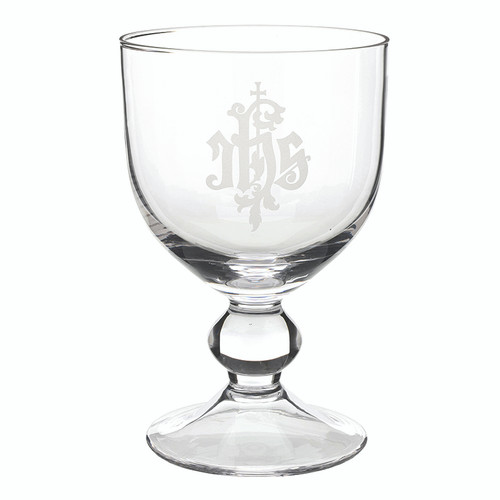 IHS Glass Chalice