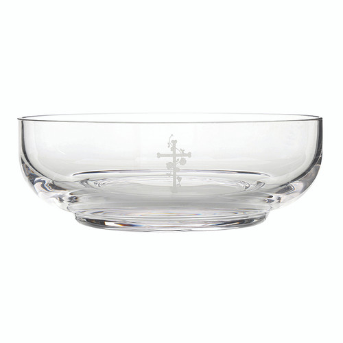 Floral Glass Bowl Paten