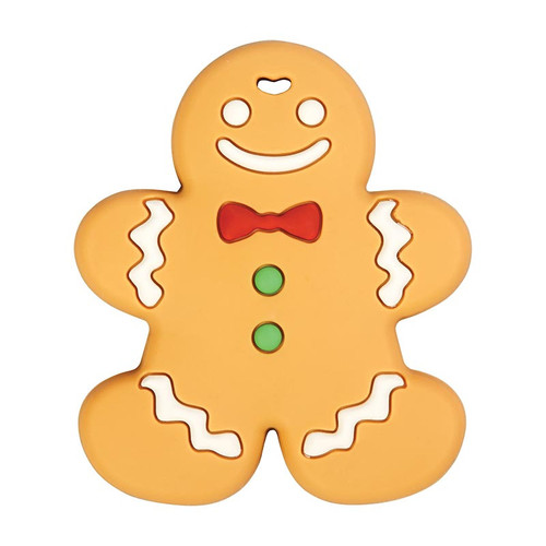 Silicone Teether - Gingerbread