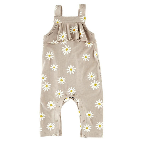 Overall Ruffle Romper - Daisy