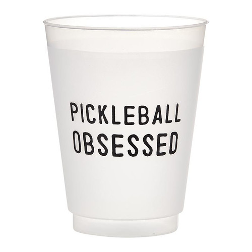 Pickleball Frost Cups - Obsessed - Set of 8