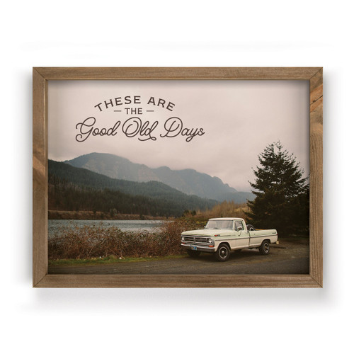 Framed Art - Good Old Days