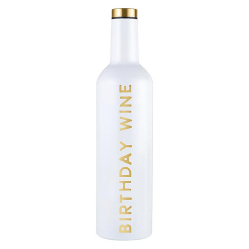 Stainless Steel Bottle - Birthday Wine