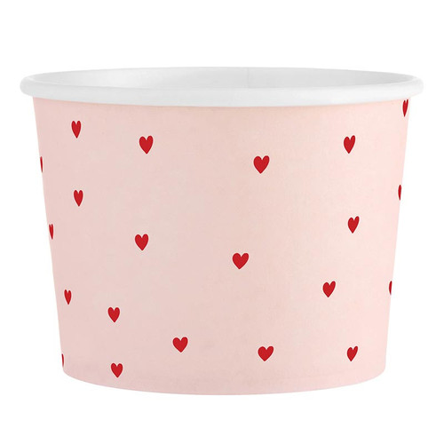Paper Treat Cups - Red Heart