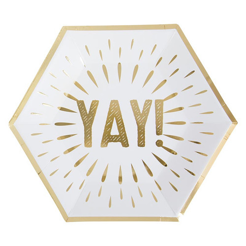 Paper Lunch Plate - YAY