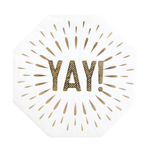 Beverage Napkin - YAY