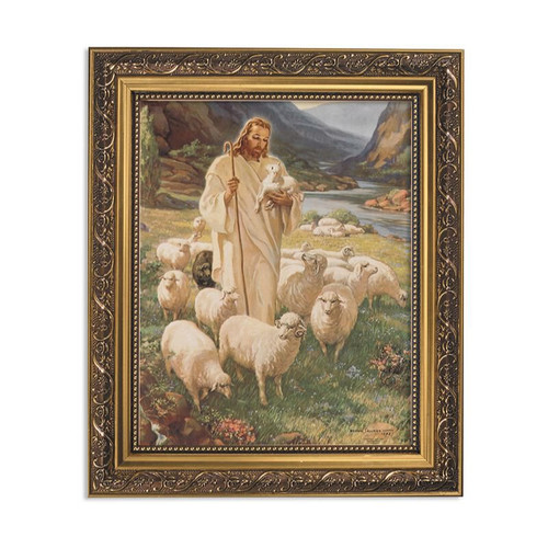 Lord Is My Shepherd Framed Print