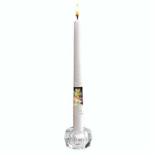 Body of Christ First Communion Taper Candle - 24/pk