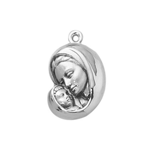 Creed&reg; Sterling Madonna and Child Patron Saint Medal