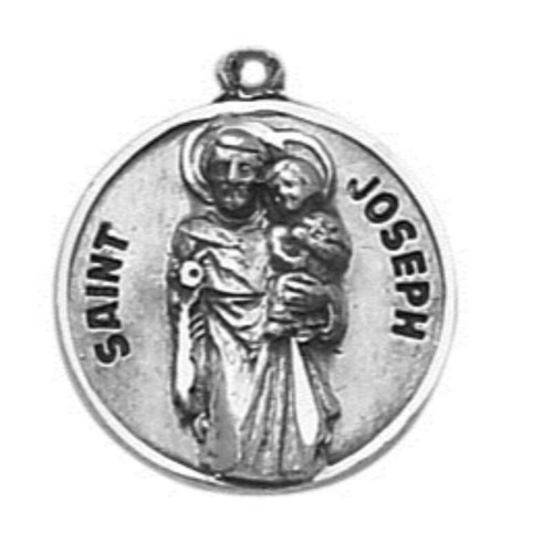 Creed&reg; Sterling Patron Saint Joseph the Worker Medal