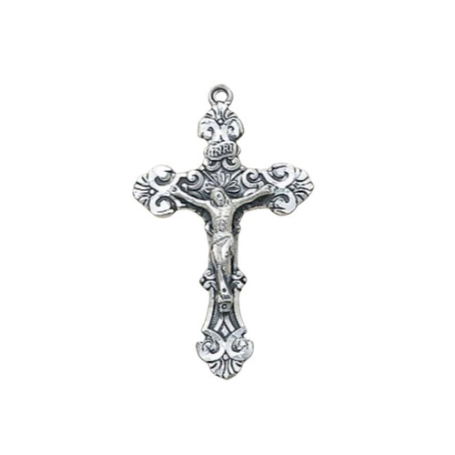 Creed&reg; Sterling Silver Ornate Crucifix (SS420)