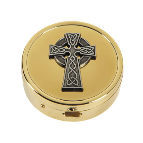 Celtic Cross Pyx - 3/pk