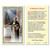 St. Thomas Aquinas Laminated Holy Card - 25/pk