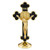 Gold Budded Standing St. Benedict Crucifix Assortment (4 Asst) - 12/pk