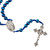 Miraculous Blue Hematite Corded Rosary - 3/pk