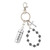 Hematite One-Decade with Holy Water Vial Key Ring - 8/pk