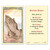 Praying Hands Laminated Holy Card - 25/pk