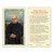 Saint Maximilian Kolbe Laminated Holy Card - 25/pk