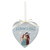 A Child is Born Heart Decoupage Ornament - 6/pk (J5255)