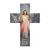 Inspirational Wood Cross - Divine Mercy